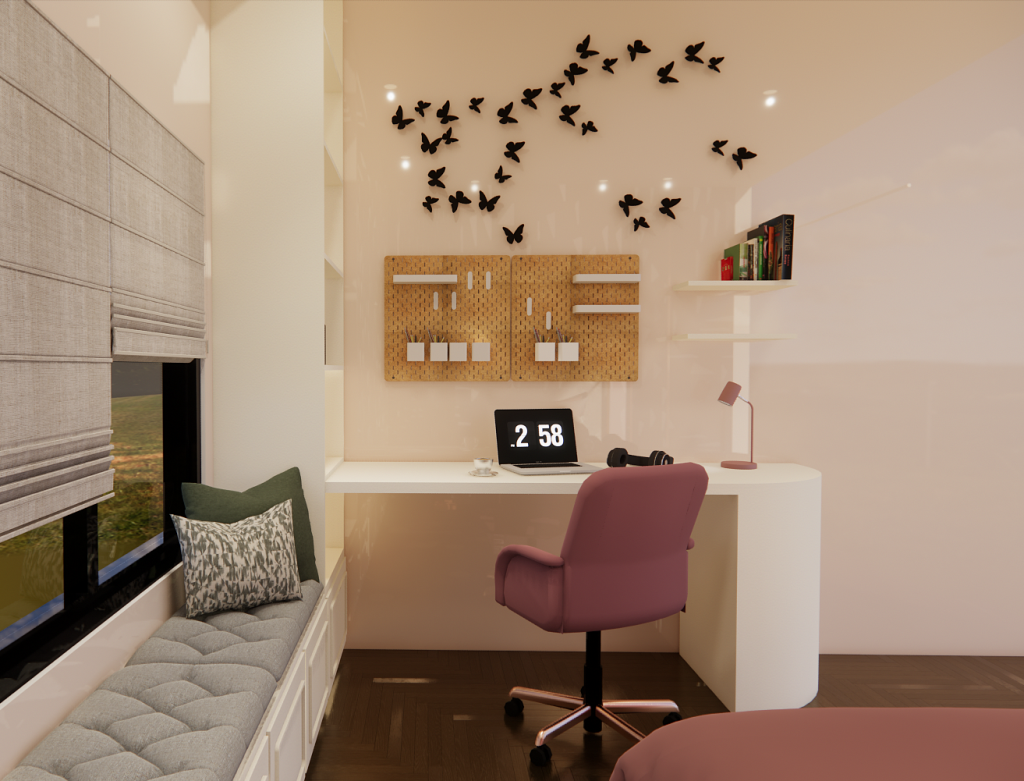 Desain interior furniture sederhana karya Karya Ruang di Tegal